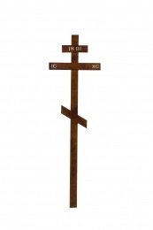 Крест намогильный дубовый "Прямой"